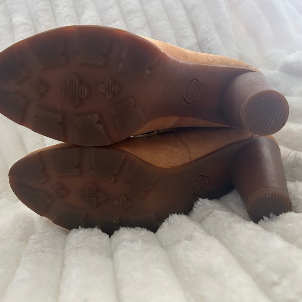 Timberland Brown Heeled Boots